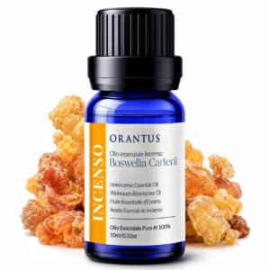 Olio essenziale di incenso Orantus con resina naturale di Boswellia Carterii