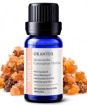 Olio essenziale di mirra Orantus con resina naturale di Commiphora Myrrha