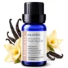 Olio essenziale di vaniglia Orantus con baccelli e fiori di Vanilla Planifolia