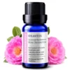 Olio essenziale di rosa damascena 10% in jojoba Orantus con fiori di Rosa Damascena